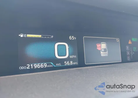 2016 Toyota Prius из США, поврежденный, VIN JTDKARFU7G3502954